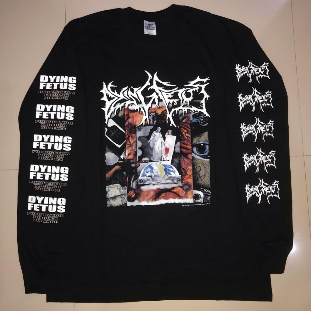 ORIGINAL LONGSLEEVE DYING FETUS – Purification Through Violence