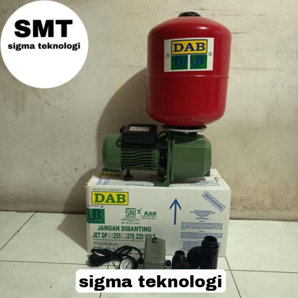 Pompa Air Jet Pump Otomatis DAB 255 Pompa Air Jet Pump DAB - No Tabung