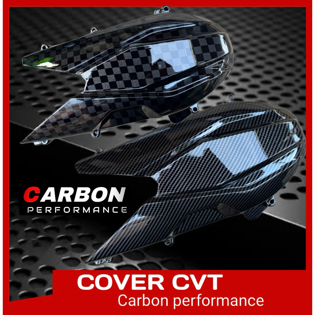 Cover Cvt vario 2018-2024 tutup Cvt carbon vario 125 150 Cover Cvt carbon untuk vario variasi vario