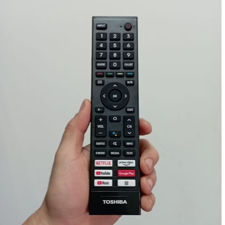 Remote Remot Smart TV Non Voice Pengganti Tanpa Setting Toshiba 32V35KP 43V35KP 32E31KP 43E31KP 40E3