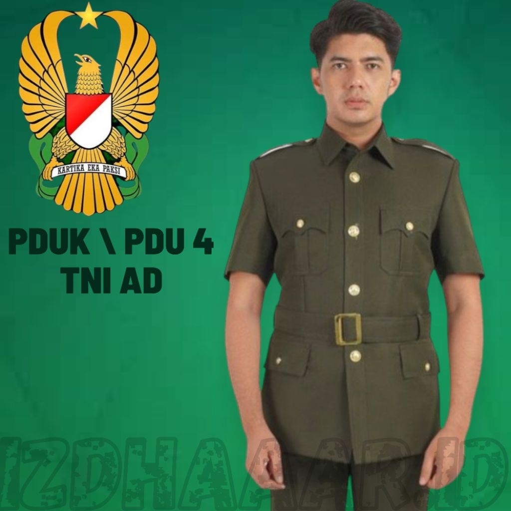 JAS\Baju_Seragam PDUK\PDU 4 TNI AD Army\SETELAN PDUK\PDU 4 TNI AD