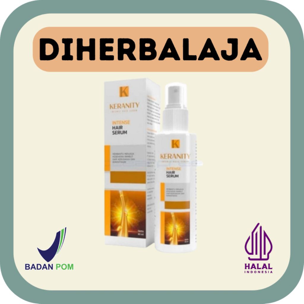 Keranity Hair Serum Atasi Masalah Kebotakan Pada Rambut