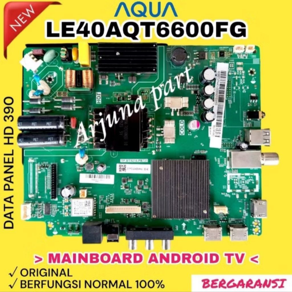 MB TV AQUA LE40AQT6600FG / MAINBOARD TV AQUA LE40AQT6600FG / MESIN TV AQUA LE40AQT6600FG / MODUL TV 