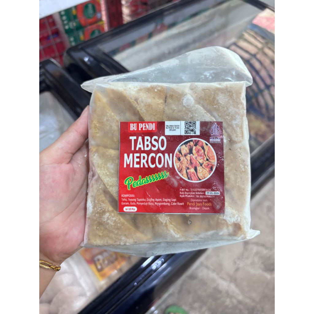 TABSO MERCON tahu bakso mercon khas semarang isi 10pcs