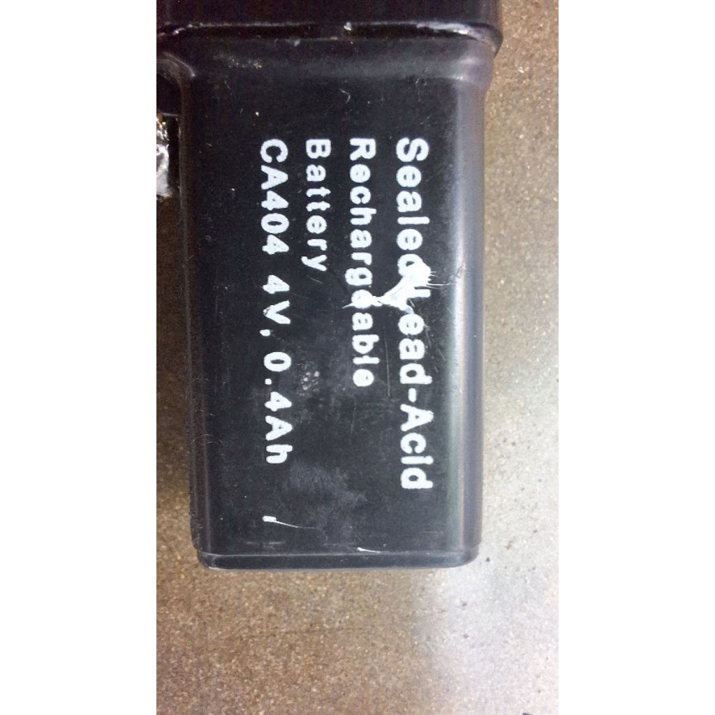 Baterai 4v senter raket nyamuk 6 pcs