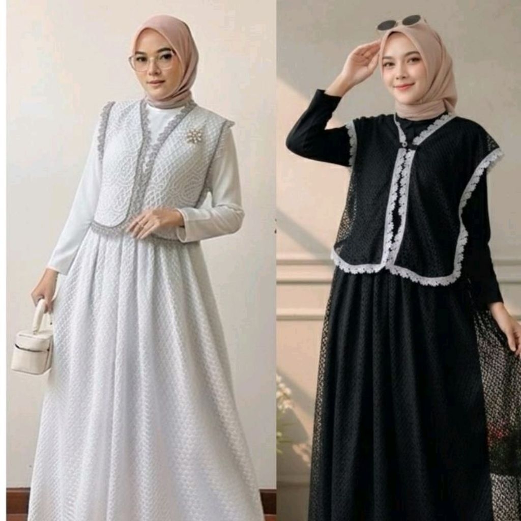 Joona Vest Set, Set Outer Wanita,Set Blazer Wanita,Setelan Rok Wanita kekinian,one set Wanita,Set Ro
