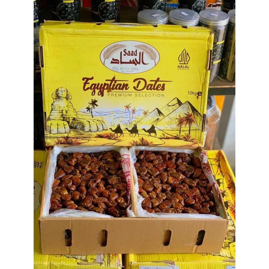 Kurma Mesir Golden Valley 10kg Best Seller Grosir