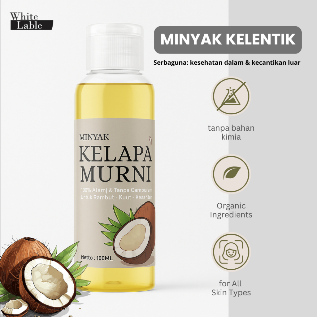 Minyak Kelapa Asli 100% / Minyak Kelapa Asli 100%
