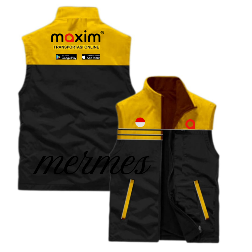 Diskon Rompi Maxim Kombinasi Terbaru 2025 Keren Ready Stock Rompi Outdoor Pria Maxim Rompi Ojol Pria