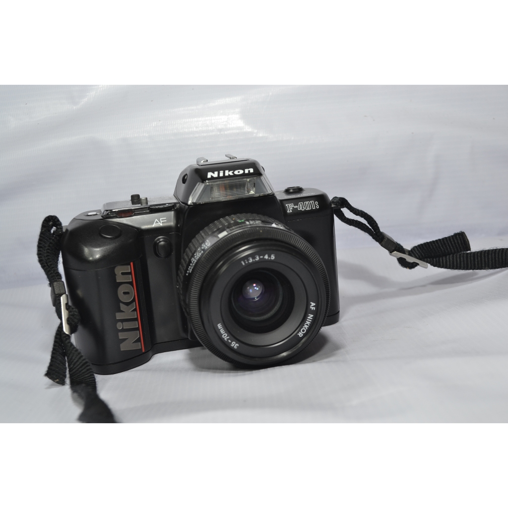 kamera analog Nikon F401s flash internal mati AF 35-70 F3.5-4.5 kamera analog mount Nikon full elekt