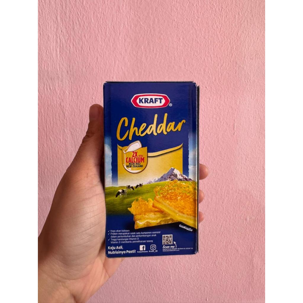 Keju Kraft Cheddar 165g / keju parut kraft 165gram