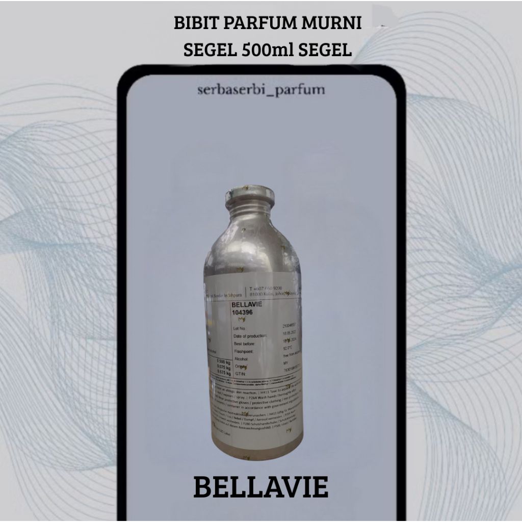 PARFUM BELLAVIE BY LUZI 500ML SEGEL