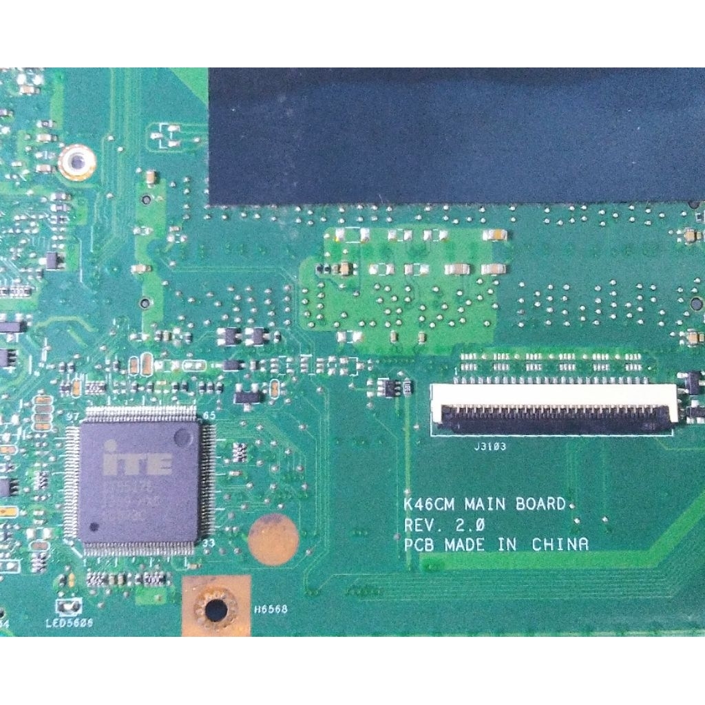 Mainboard Asus A46C Mesin Asus A46C  A46CM S46C S46CM K46C K46CM core i5 board K46CM Rev 2.0 Ori Cop