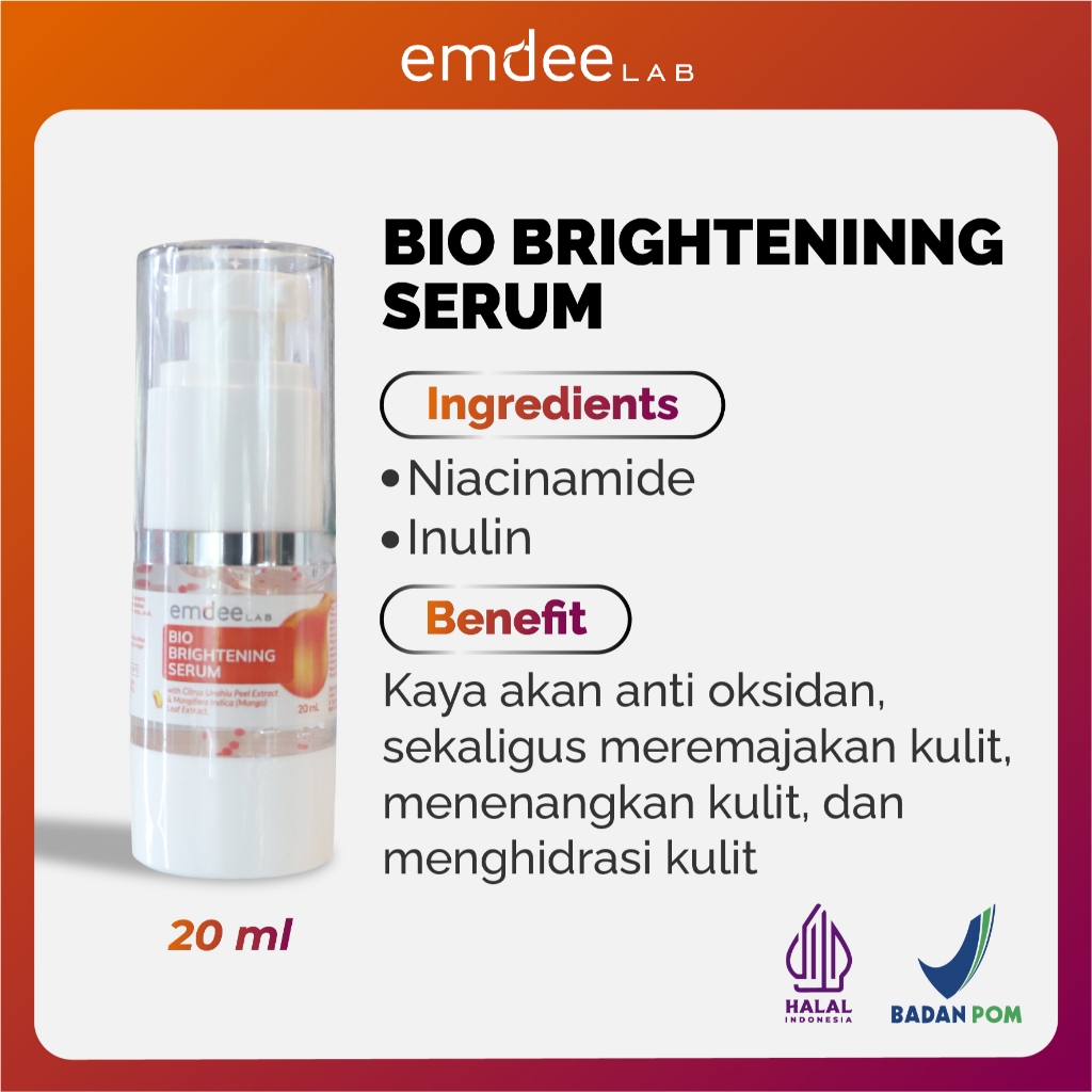 Emdee Lab Bio Brightening Serum 20ml