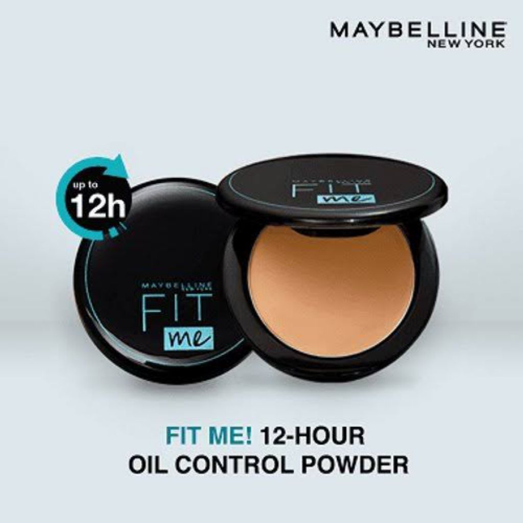 Bedak Maybelline Fit Me Matte & Poreless Powder 120 Classic Ivory