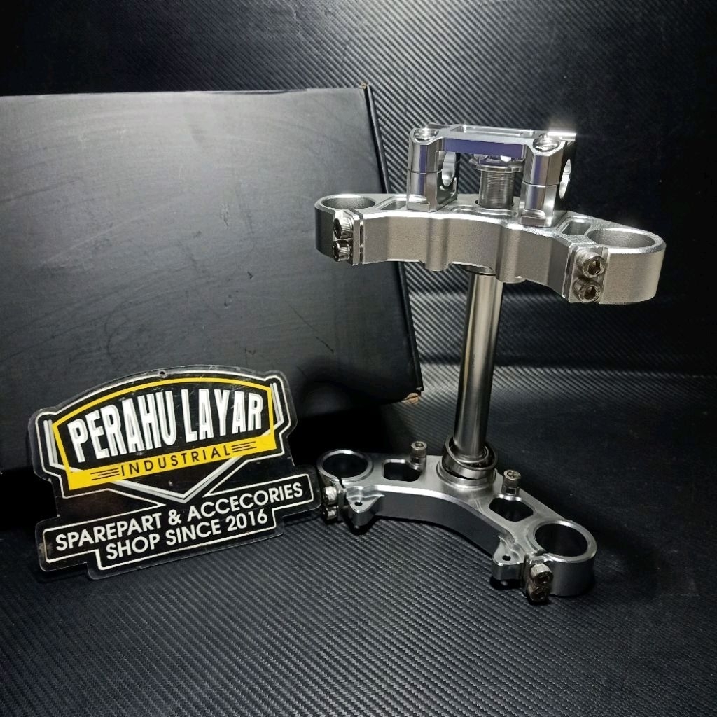 Segitiga T Atas Bawah Ninja R/ RR pnp Honda Cb GL MP Tiger Cnc Dus Hitam Import Segitiga atas bawah 