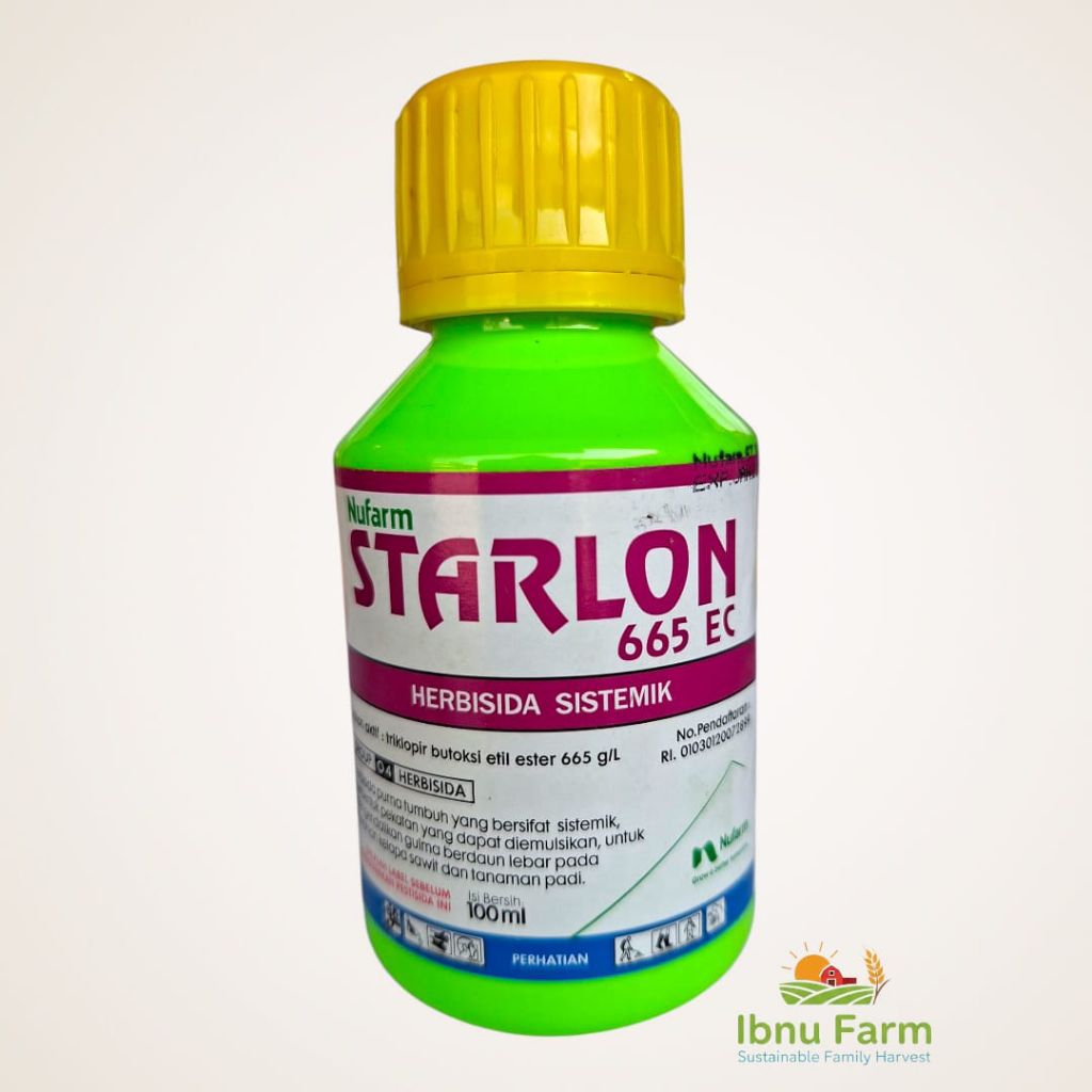 STARLON 665 EC 100 ML - Herbisida Membasmi Gulma Berkayu, Tunggul Pohon, Bambu dll