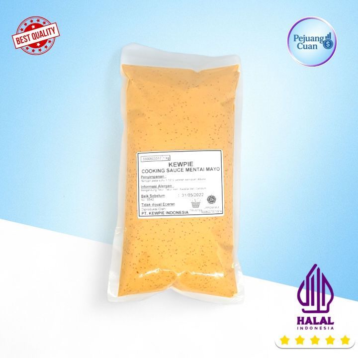 KEWPIE COOKING SAUCE MENTAI MAYO 1KG/KEWPIE SAUS MENTAI 1KG