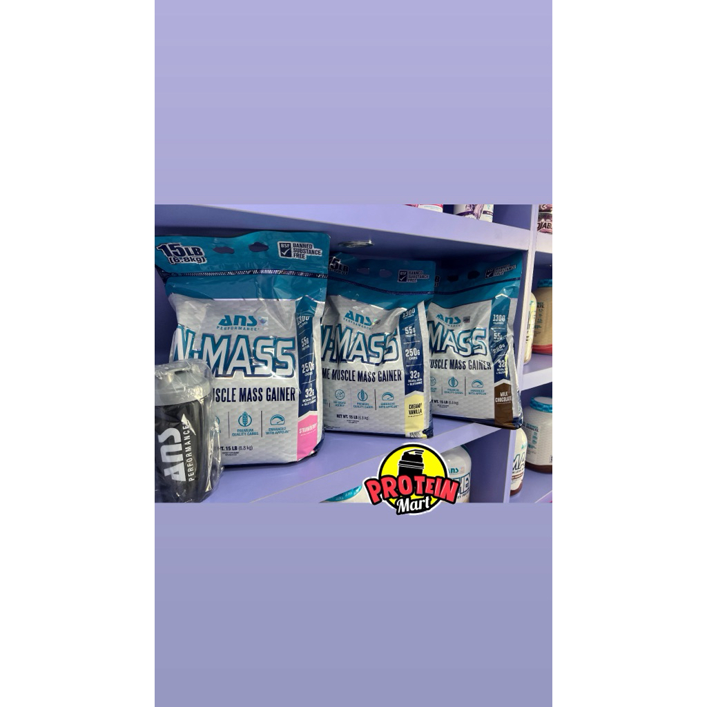 ANS Performance N-Mass 15lb Gainer mass bulking