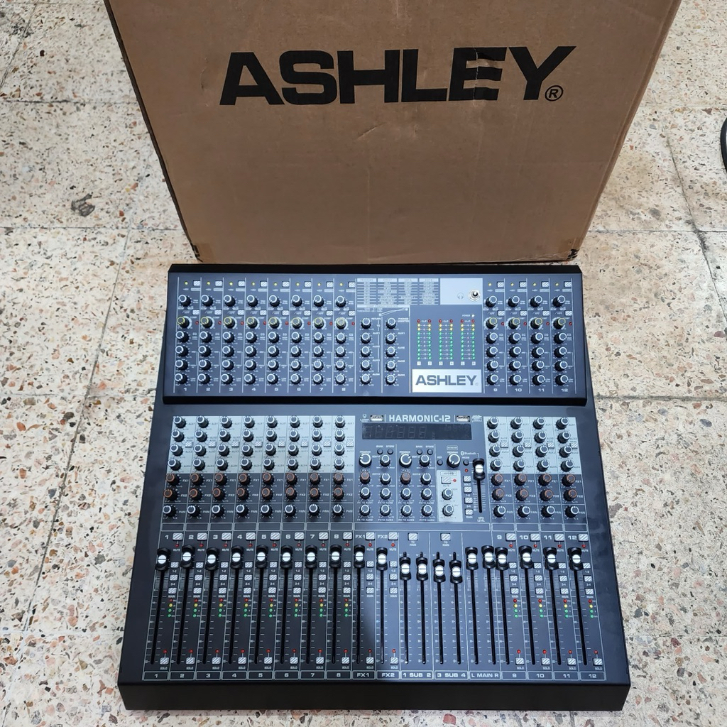 Mixer Ashley Harmonic 12 Double Effect 199 DSP edit A & B