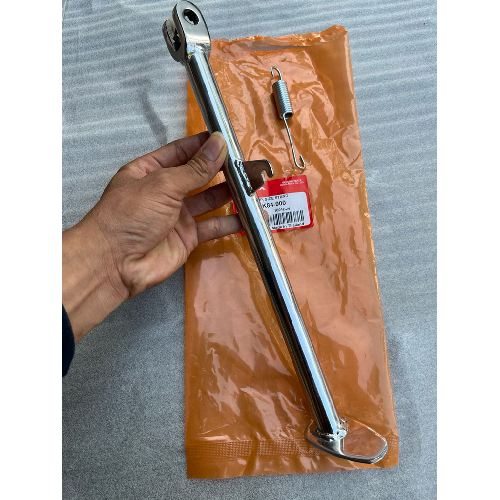 50530-K84-900 STANDAR SAMPING CROM HONDA CRF 150 ORIGINAL kualias bagus A1