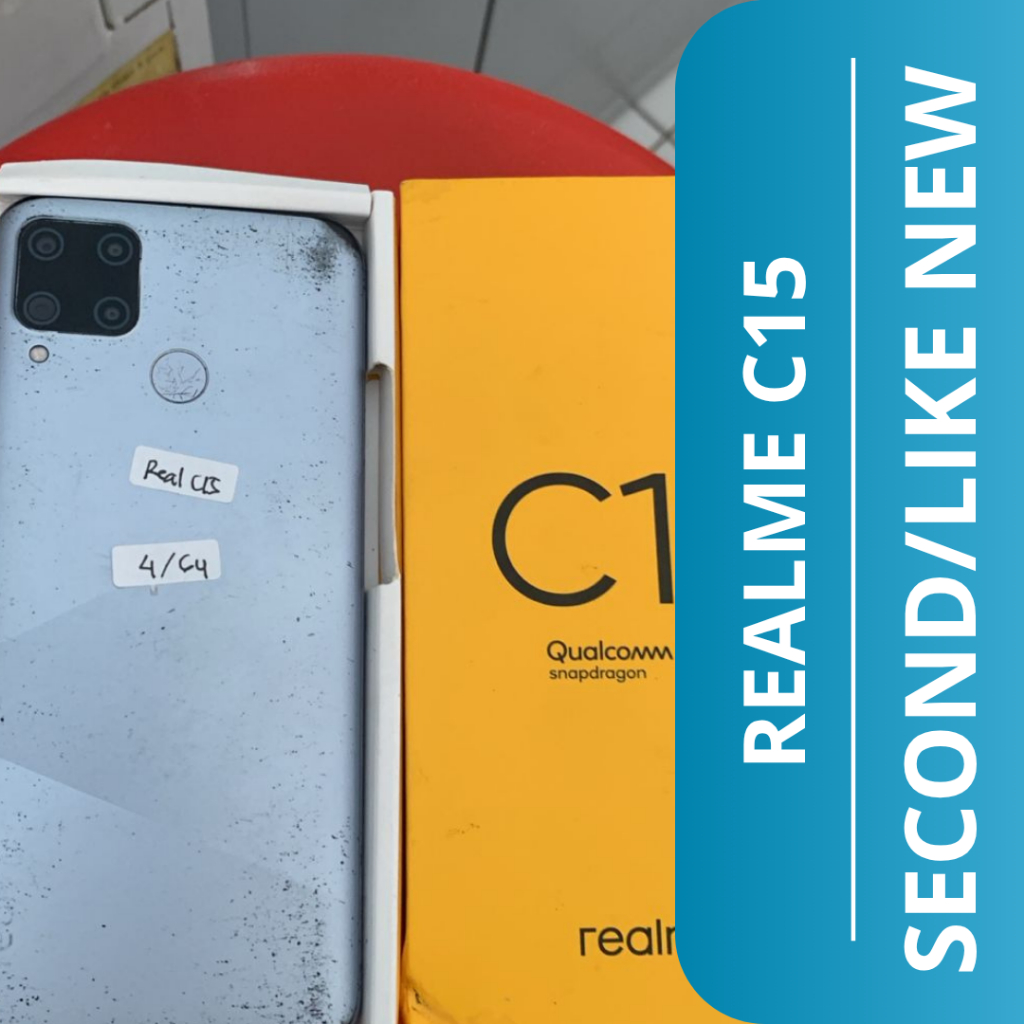 HP SECOND REALME C15 4/64GB / REALME C15 HP SECOND