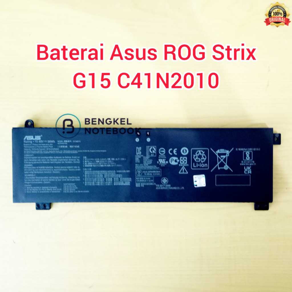Baterai Asus ROG Strix G15 G513IC G513IE G513IH G513QC G513QE ROG Strix G17 G713QE G713QE-HX008T C41