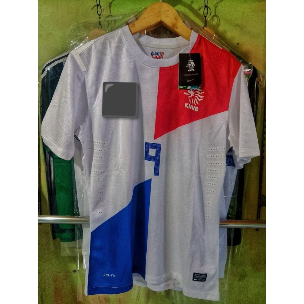 Jersey away Belanda 2012/13 Pi V.Persie go