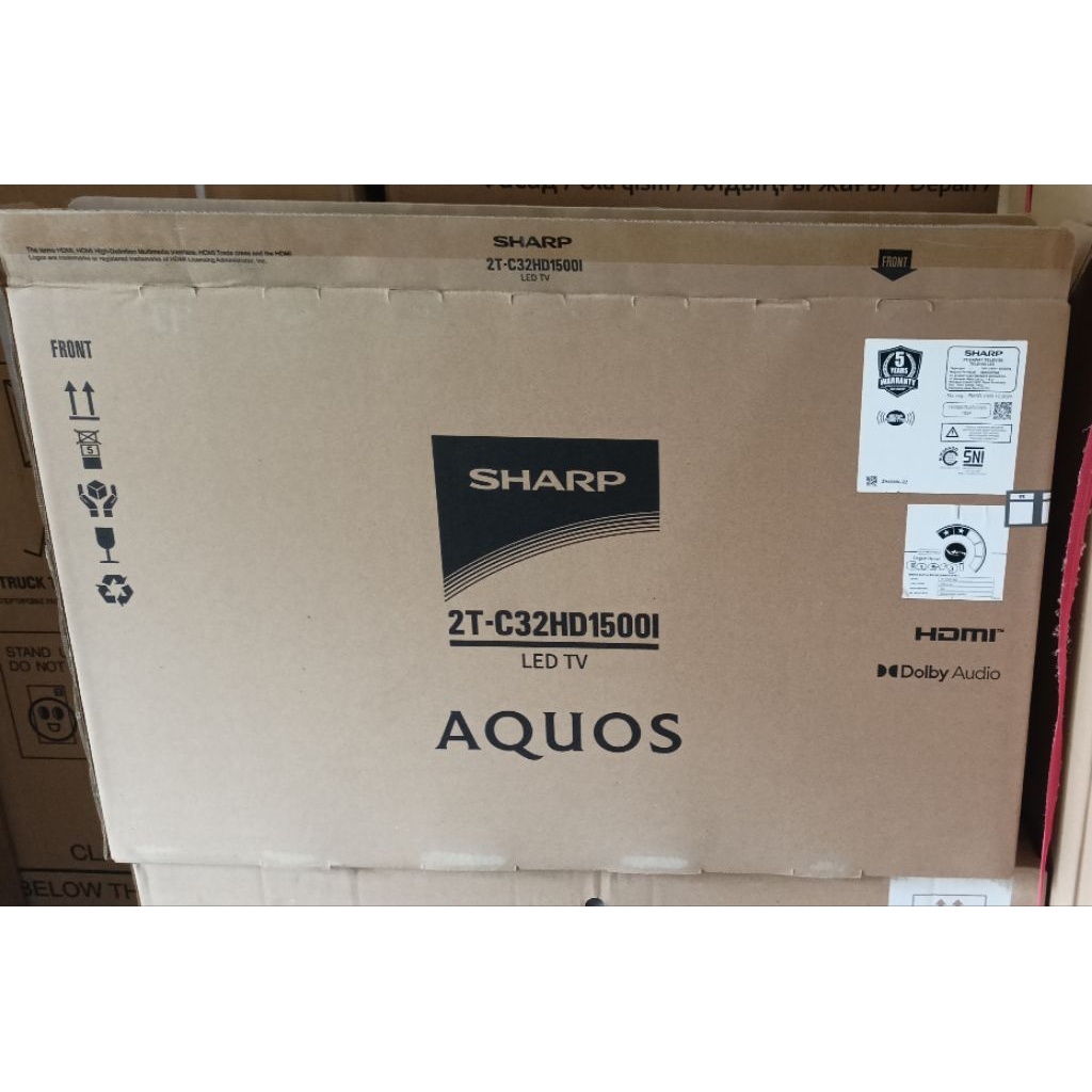 Sharp 32 inci 32gd1500 led tv digital garansi 5 tahun usb movie hdmi digital broadcast dvb t2 x2 mas