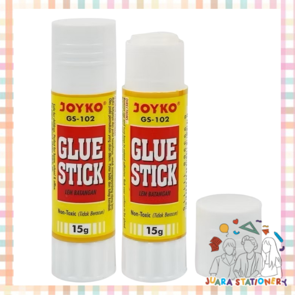 (3006) Lem Joyko GS-102 / Glue Stick Lem Putar Joyko Lem Stick Lem Kertas Joyko