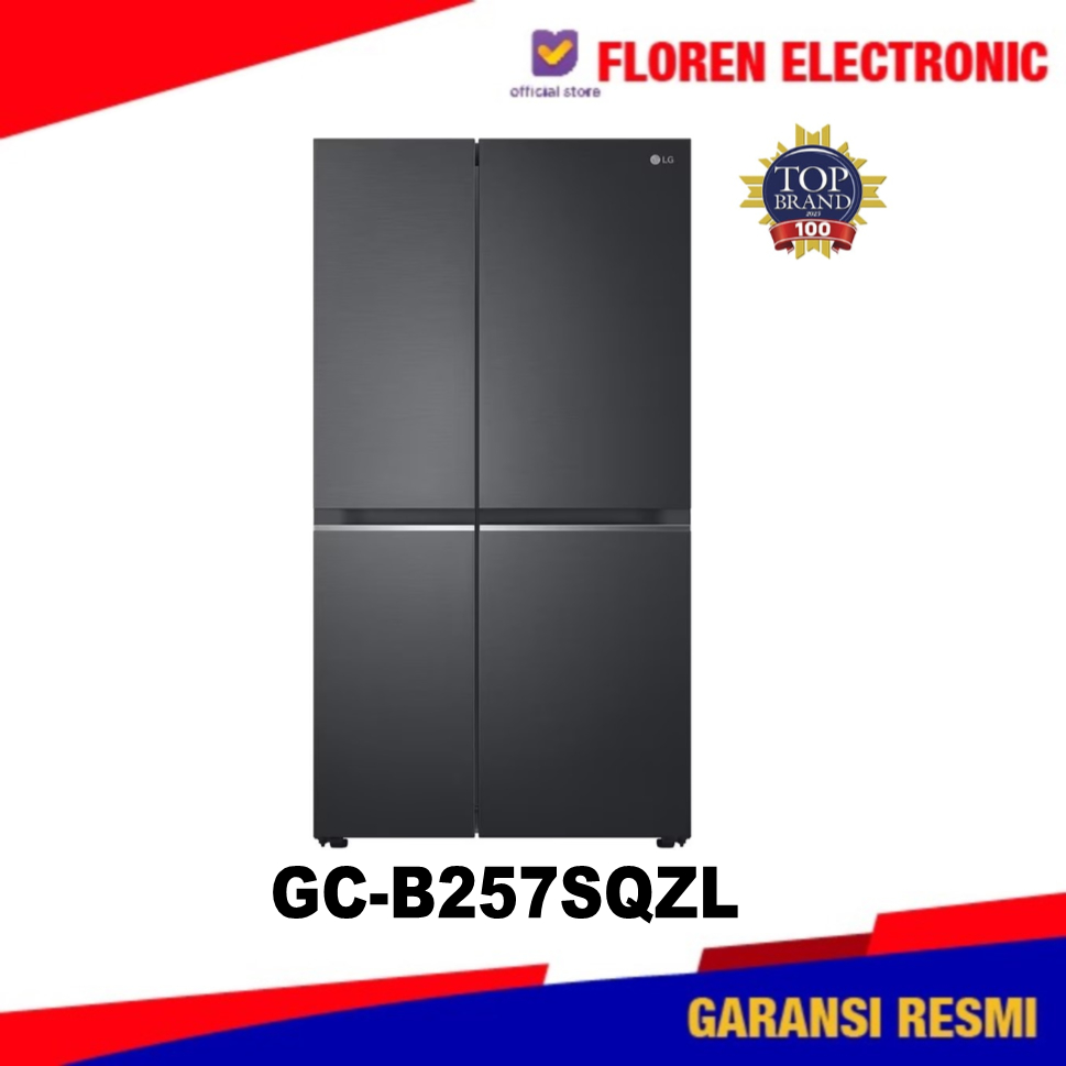 Kulkas Side by Side LG GC-B 257 SQZL / GC-B257SQZL Garansi RESMI LG