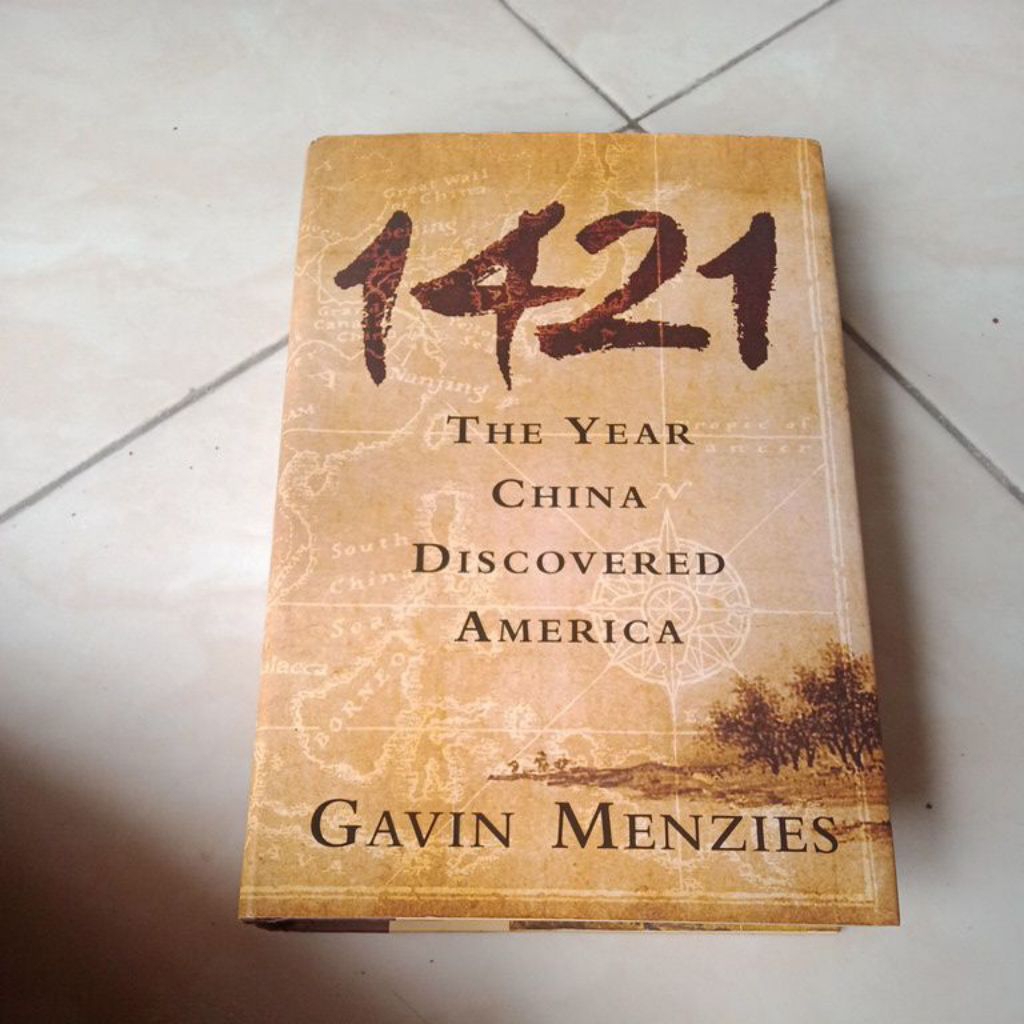 buku 1421 the year China discovered america - Gavin menzies