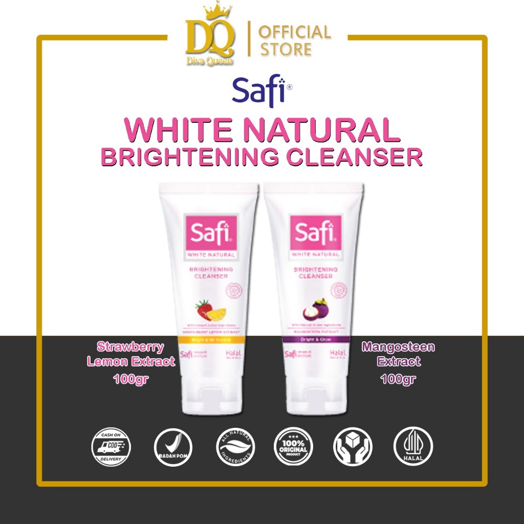 SAFI WHITE NATURALS BRIGHTENING CLEANSER 100gr
