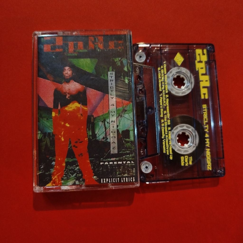 Kaset Pita 2Pac Tupac Strictly 4 My Zaggin Bootleg Tape