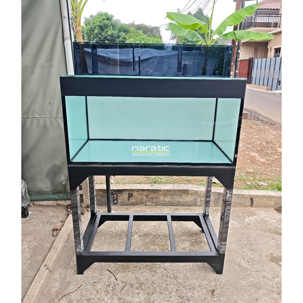 Aquarium fullset 100x50x50 10mm top filter