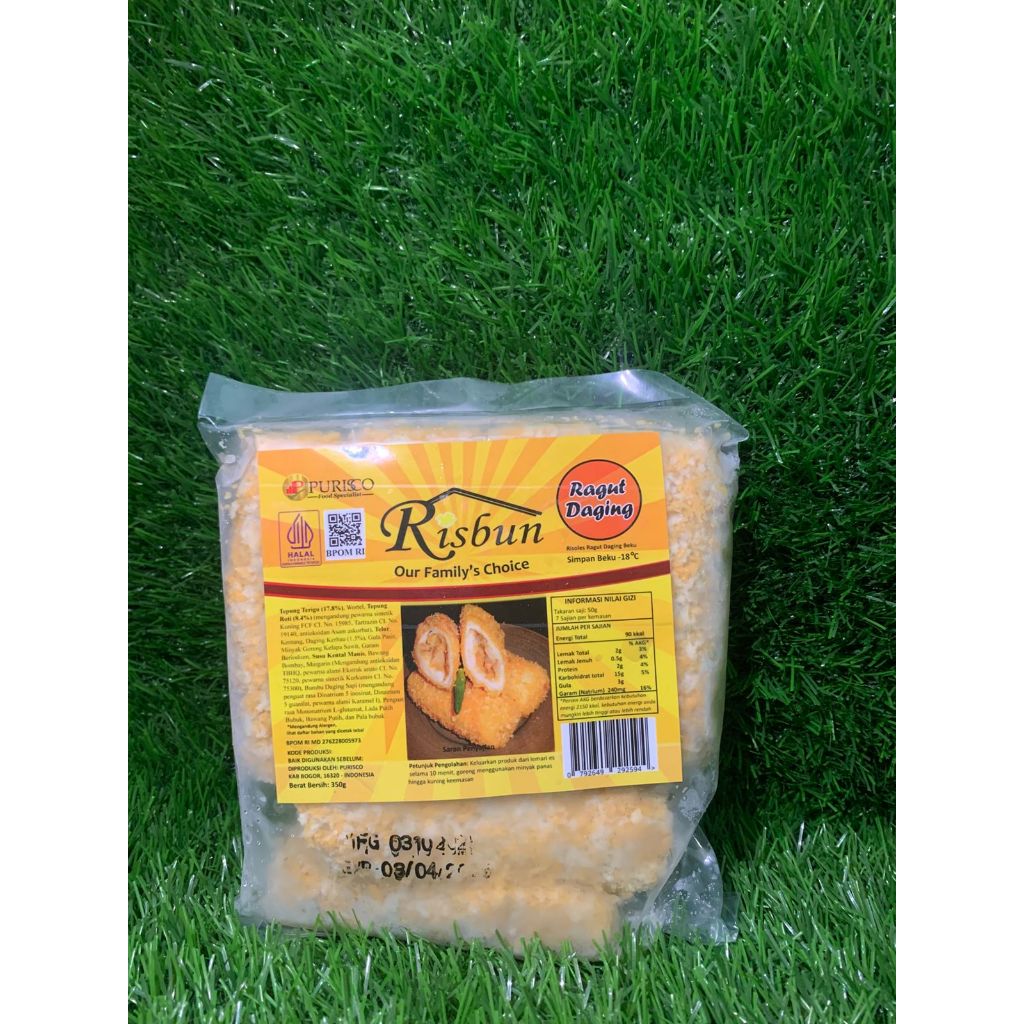 Risbun Risol Ragut Daging Isi 6pcs