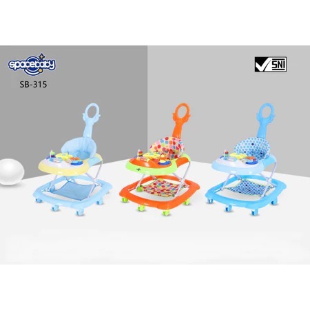 SpaceBaby Baby Walker SB-315 / Apolo Bayi / Baby Walker