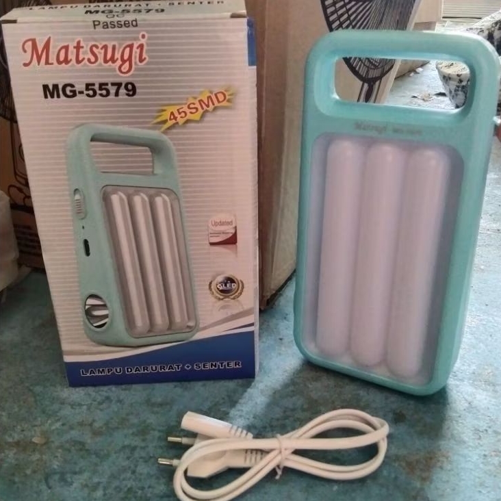 Emergency + Senter Matsugi MG 5579 / lampu darurat emergency Senter LED Matsugi di kota Pontianak