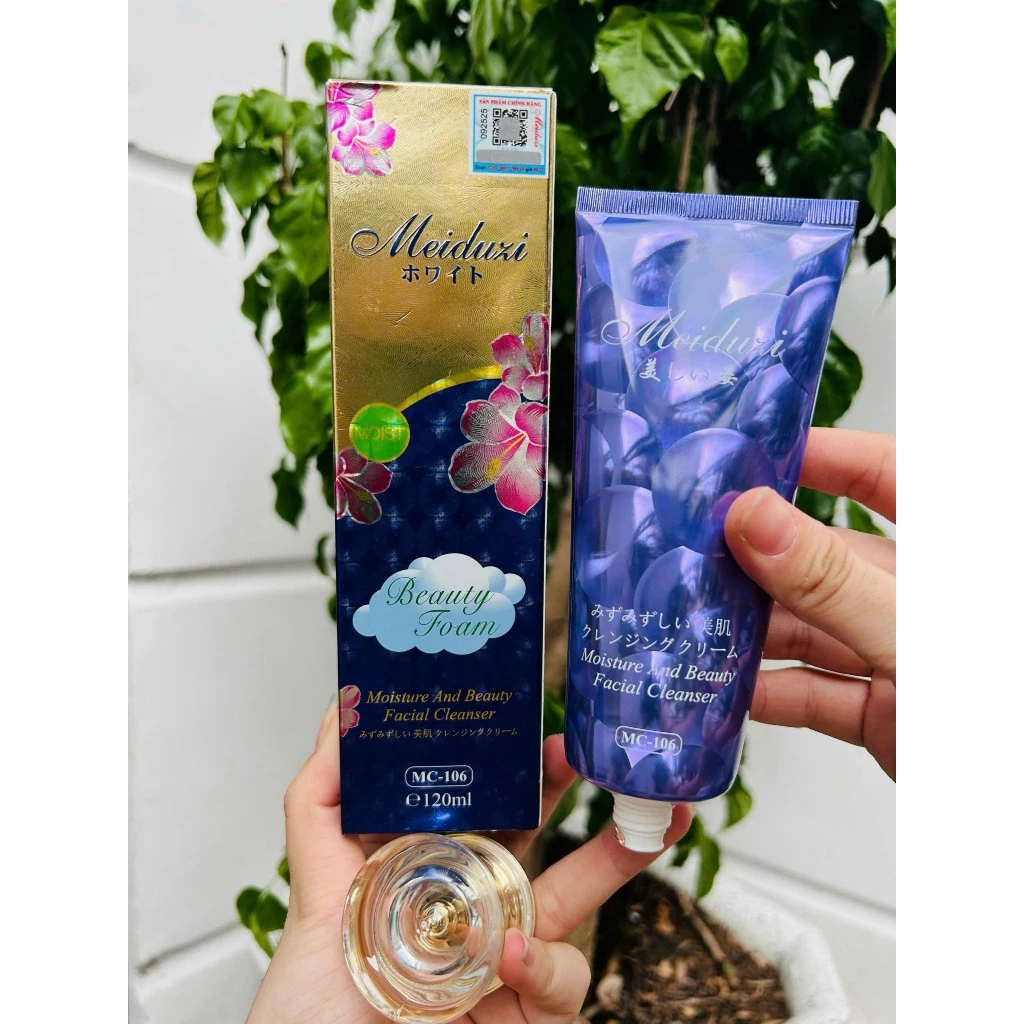 Original Meiduzi Beauty Foam/Meiduzi Sabun Pembersih/Meiduzi Moisture And Beauty Facial Cleanser/Mei