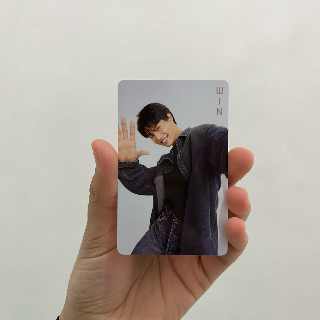 Photocard Win Metawin from BrightWin Side by Side Concert Official GMMTV