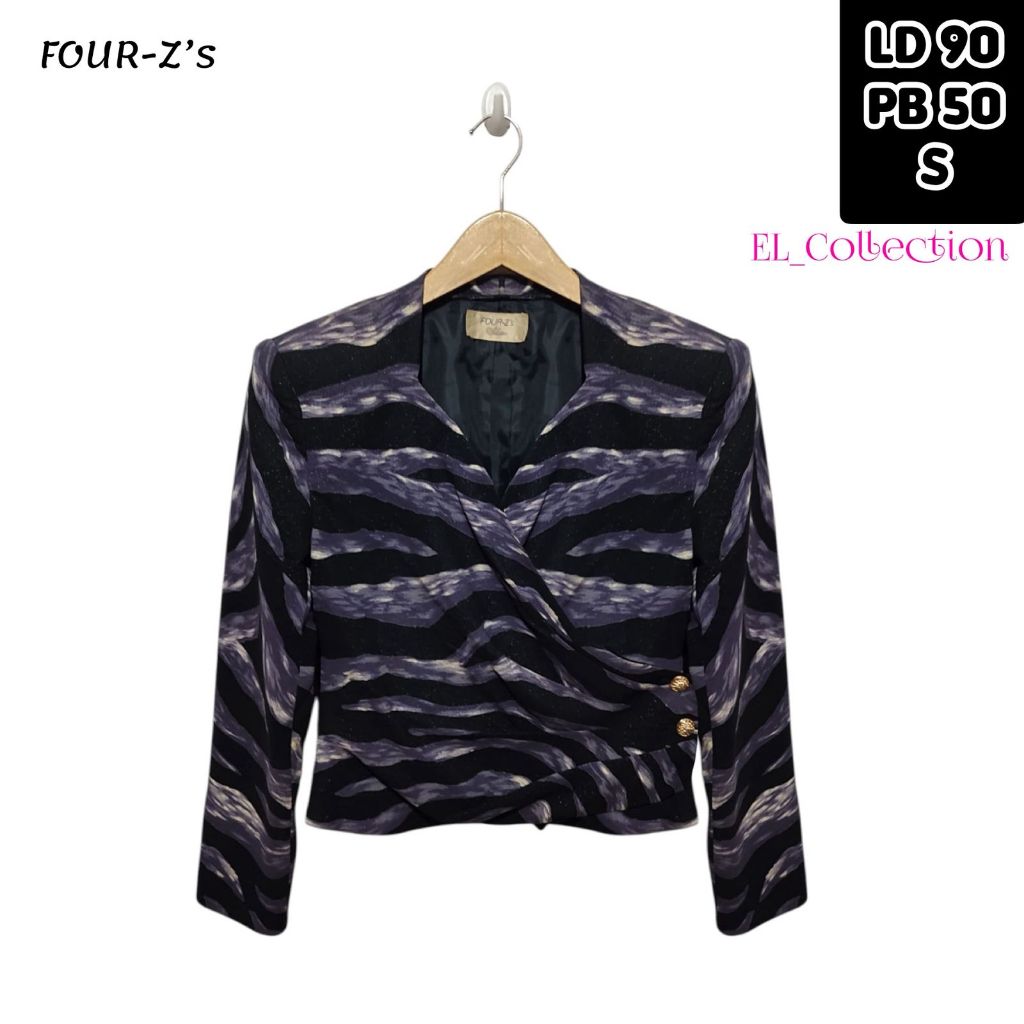 Blazer Wanita Model Unik Elegan Kekinian Terbaru