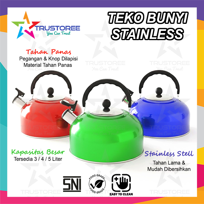TEKO AIR PANAS BUNYI STAINLESS