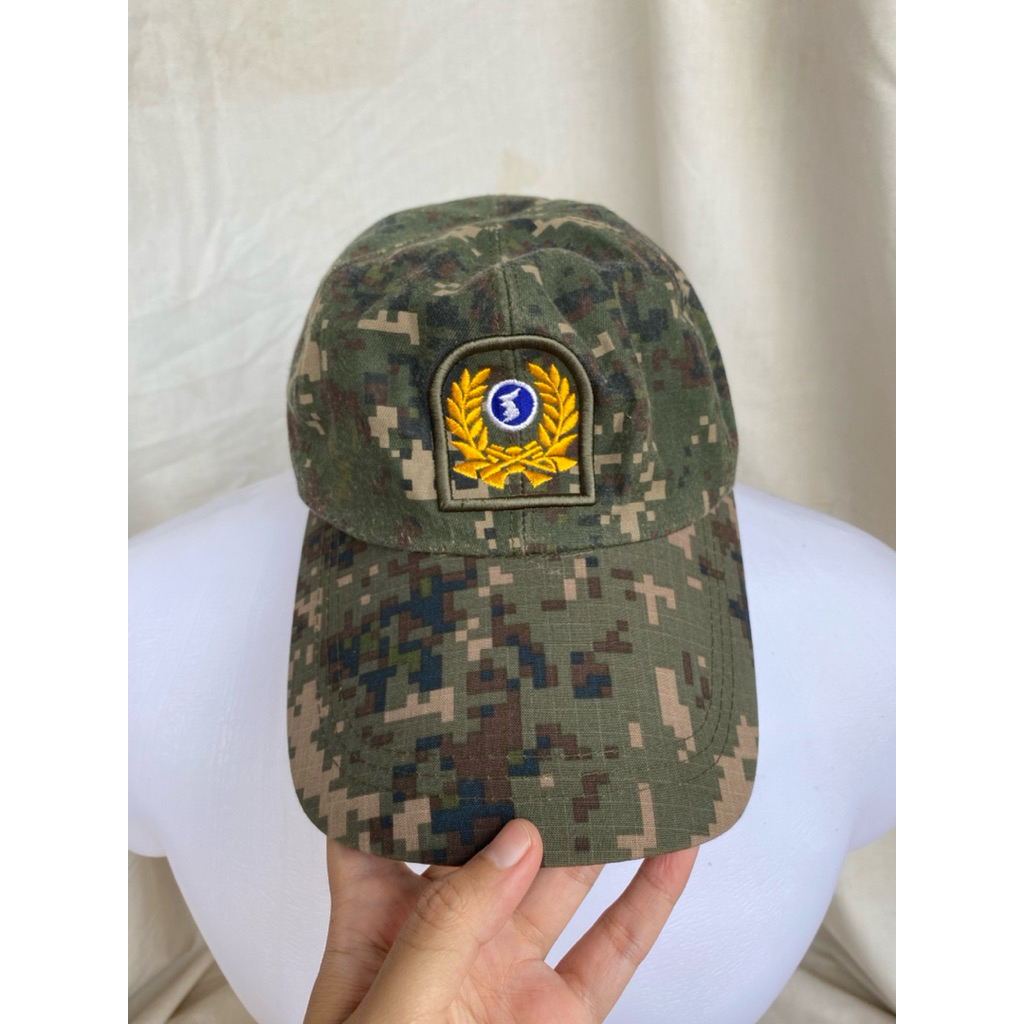 Cap Topi Army Loreng Digital Granit ROKA Korea Army (18)