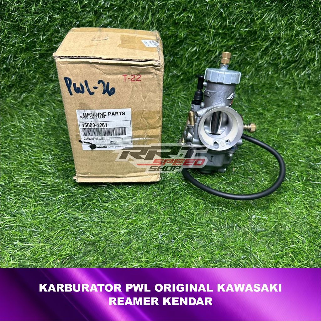 RRT KARBURATOR KARBU PWL 26 REAMER KENDAR NINJA R ORIGINAL KAWASAKI JAPAN