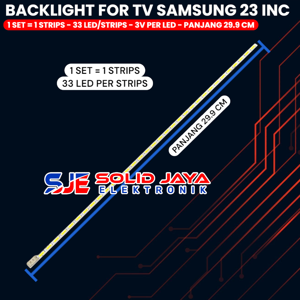 Cuci Gudang Backlight Tv Samsung 23 Inch Ua23H4003R Ua23H4003 23H4003 23H4003R Lampu Bl 33 Led 23H
