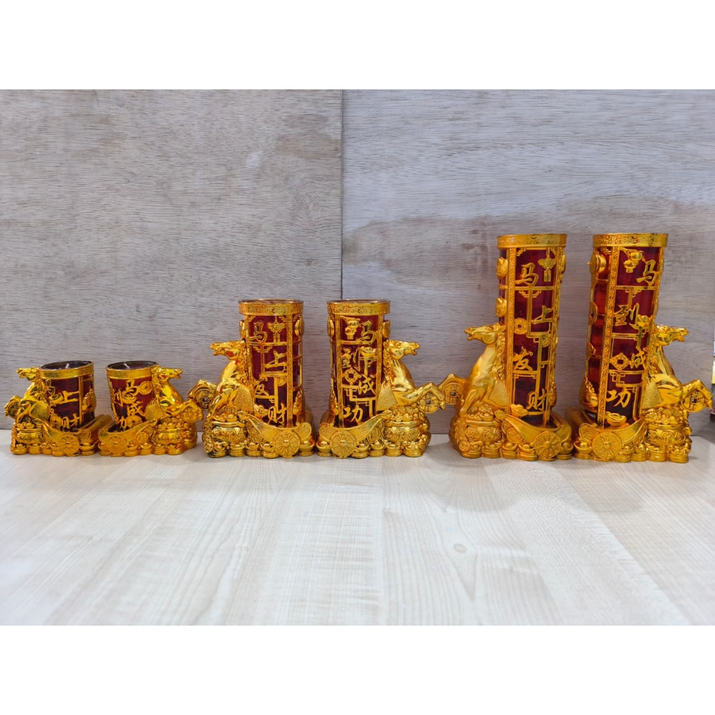 Lilin Jelly Merah Shio Kuda / Lilin Jelly Imlek 2026 Shio Kuda 1 hari, 3 Hari, 5 hari