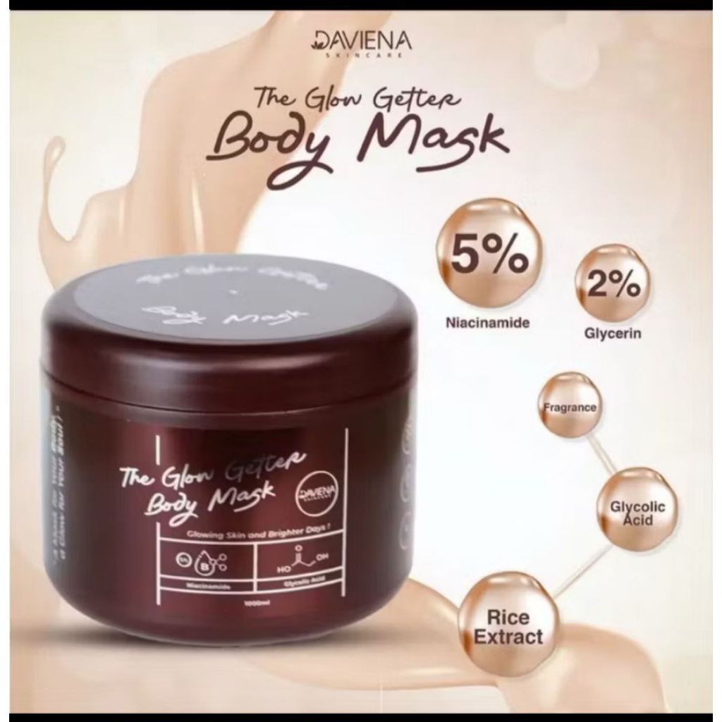 BODY MASK  DAVIENA SKINCARE | DAVIENA SKINCARE JAMBI | DAVIENA SKINCARE