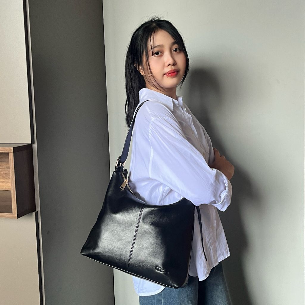 Tas Selempang Wanita Kulit Sapi Asli Berkualitas Premium Valiant Leather EMILY Bag