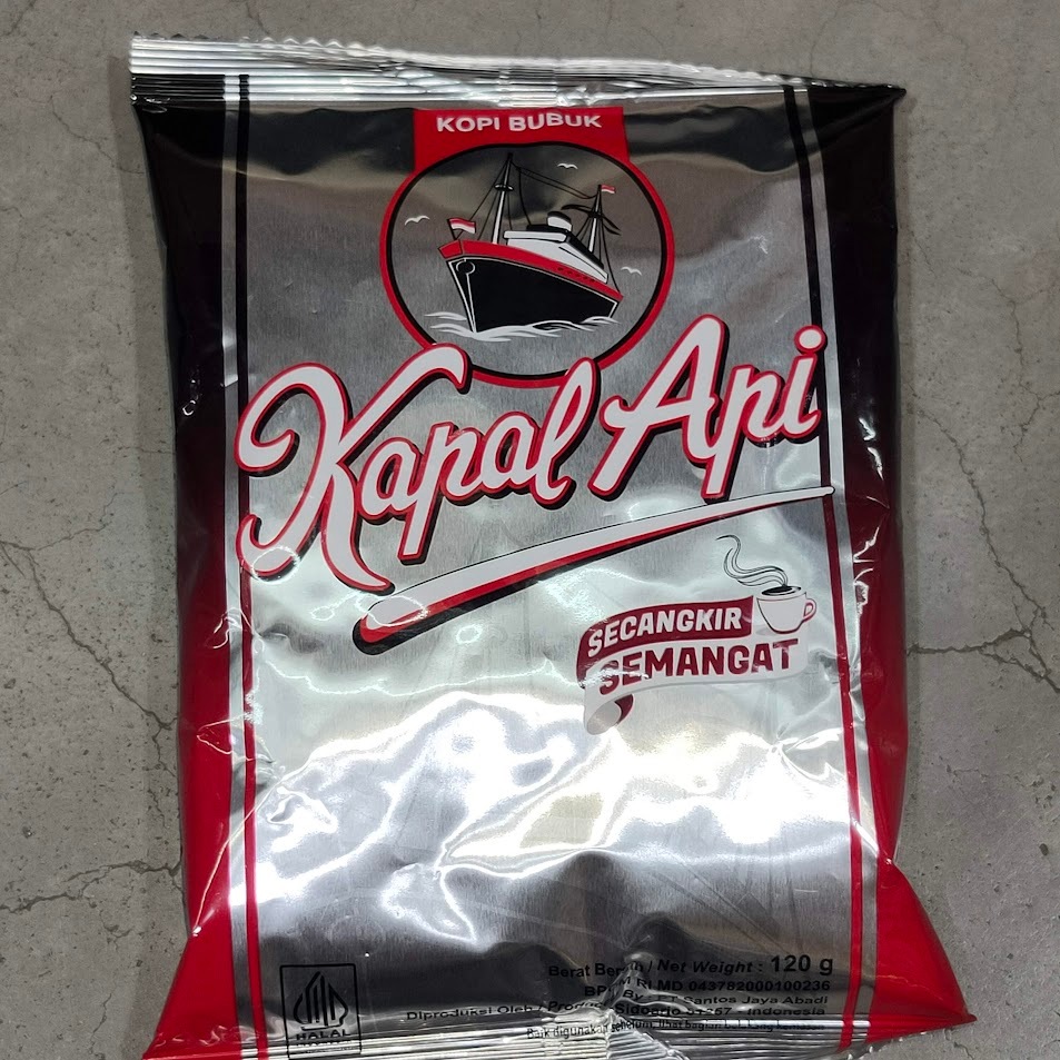 Kapal Api Silver Kopi Bubuk kemasan 120gr