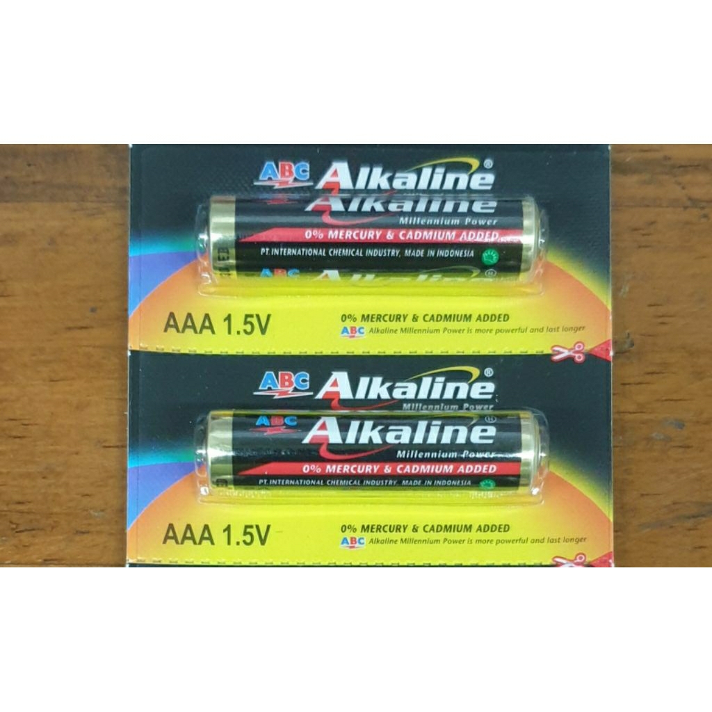 Baterai ABC Alkaline 1,5 v AAA